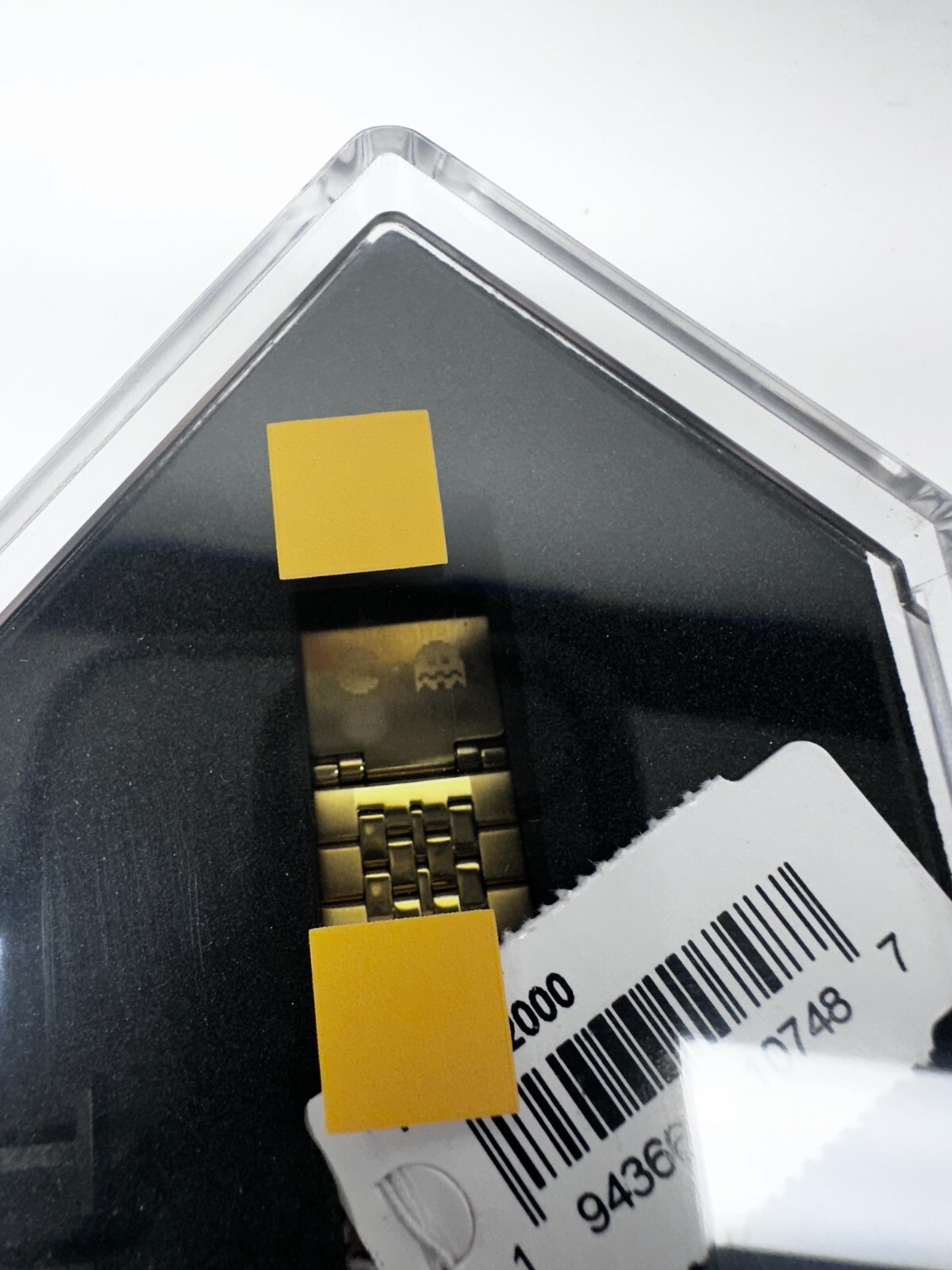 Timex X Pacman Watch T80 Digital Stainless Steel – Gold – TW2U32000 NEW