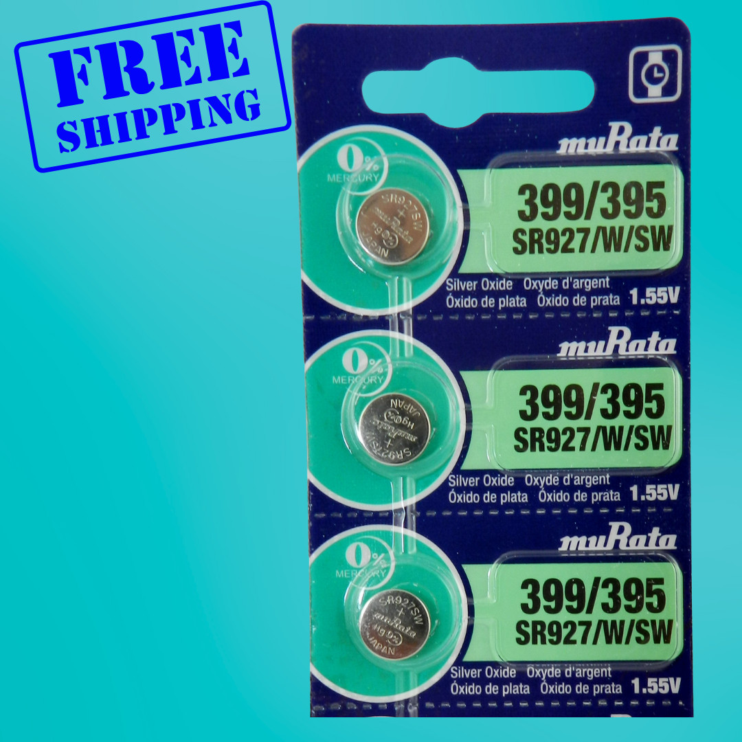 Murata / Sony 395 SR927/SW Watch Battery Exp.2030 – 3Pcs