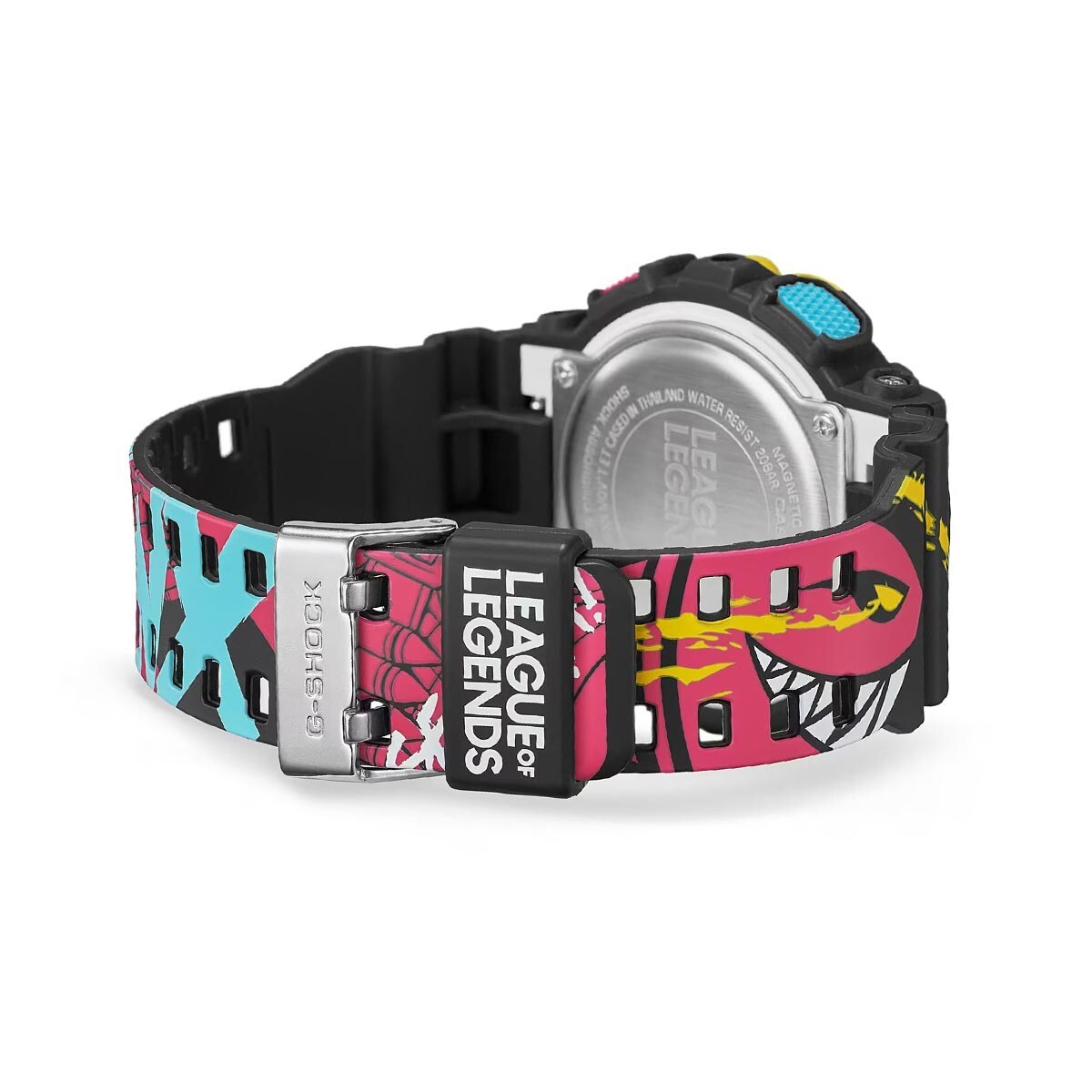 Casio G-Shock League of Legends Jinx Limited Edition GA-110LL-1A Watch