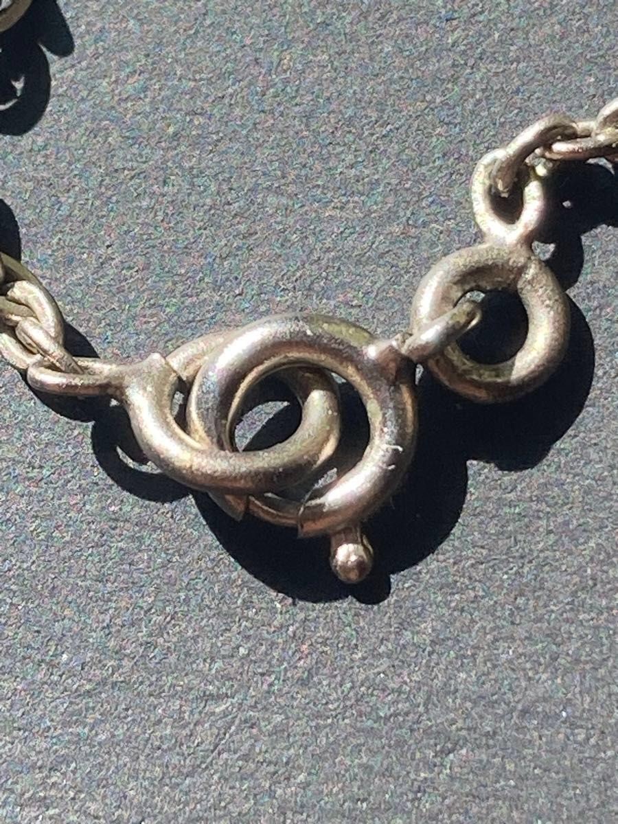 CHANEL Necklace Pendant Gold Tone Chain Length 40cm Top Diameter 2.2cm 98P Mark
