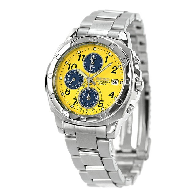 SEIKO SND409 Yellow Chronograph Men’s Watch