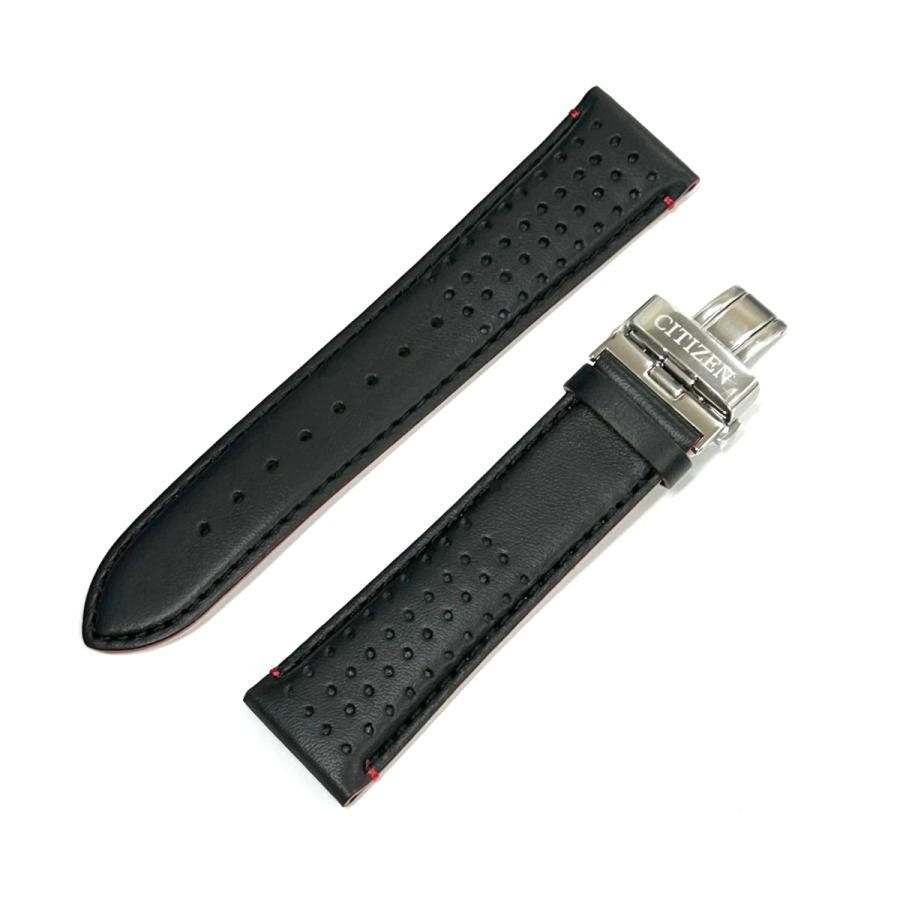 Genuine New CITIZEN Leather Strap AT9036-08E AT9037-05E 23mm Black 59-S52964