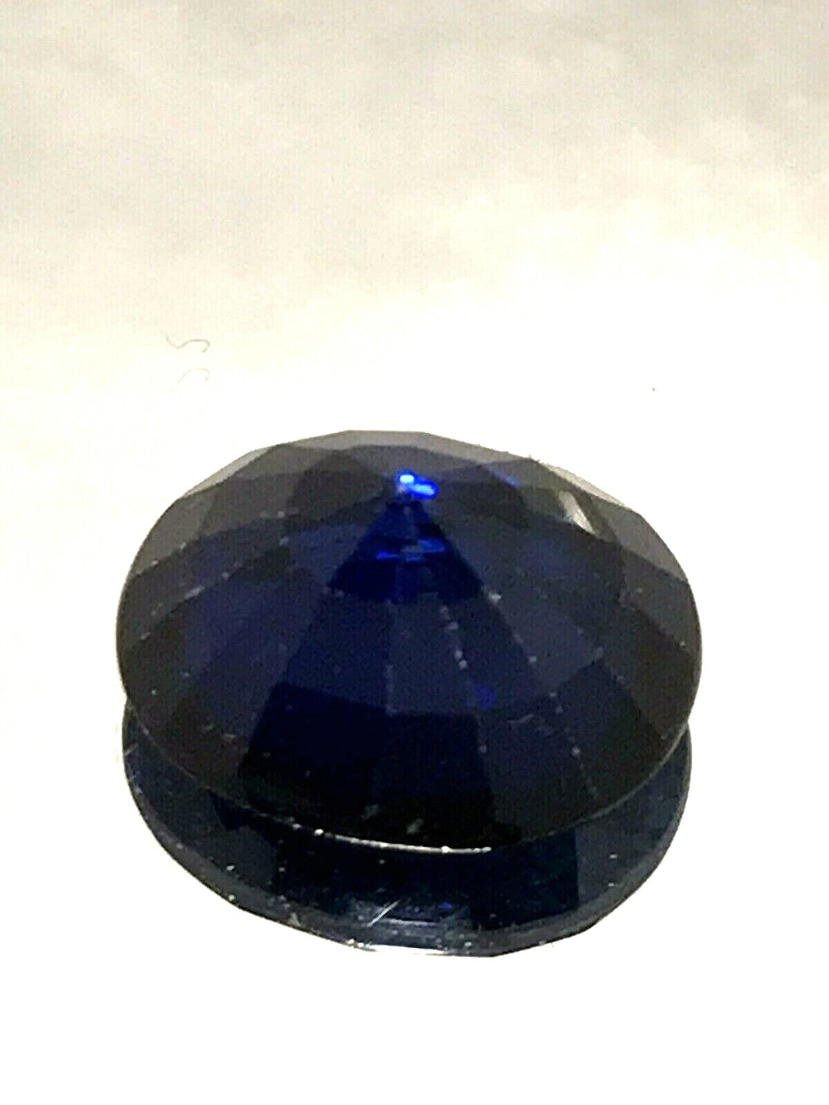 4.35 Ct Natural Blue Sapphire , Excellent Oval Cut , VS Clarity,9 mohs