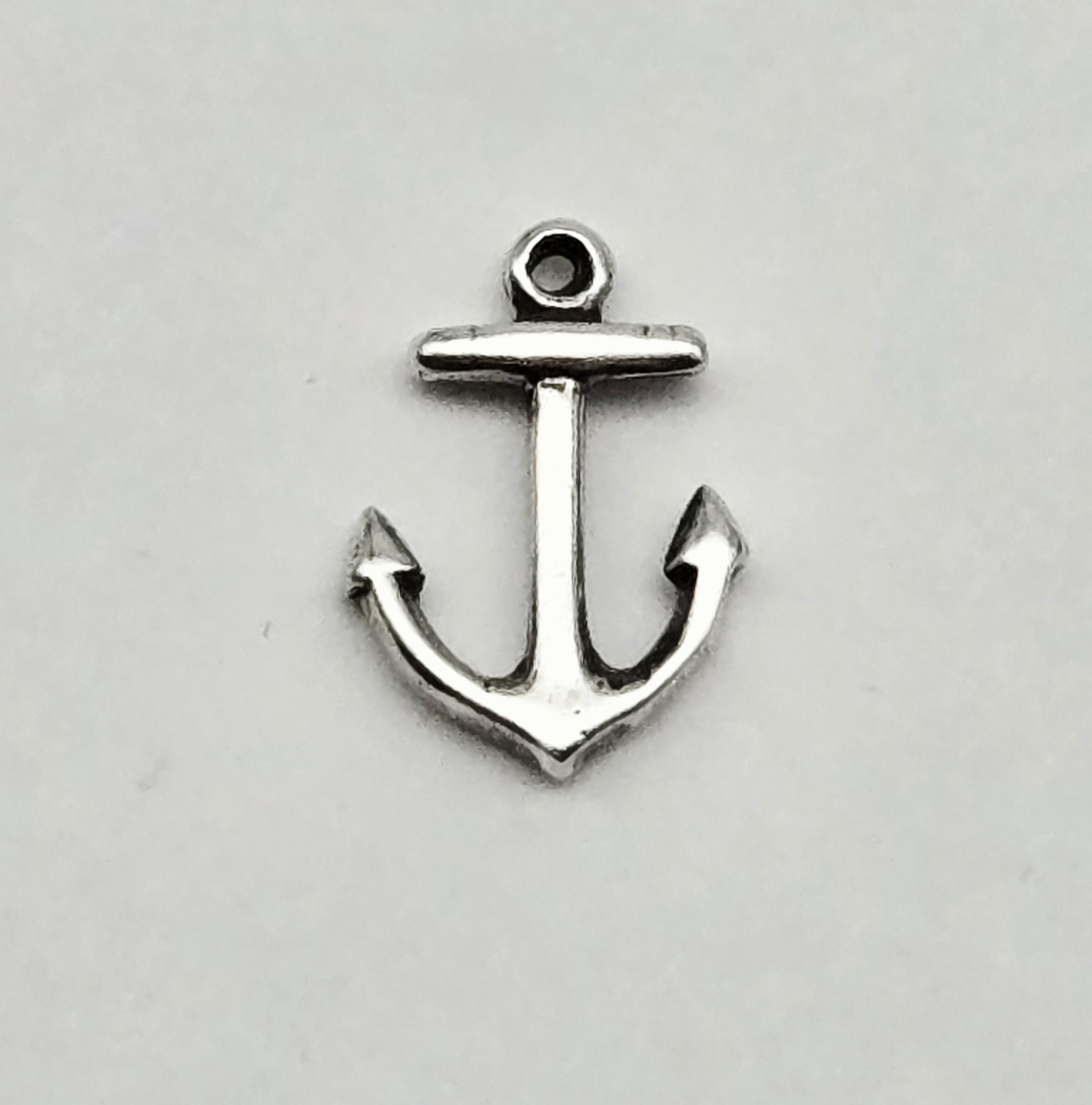 VTG Sterling Silver Anchor Sailors Ocean Sea Ship Captain Charm Pendant – 0.5g