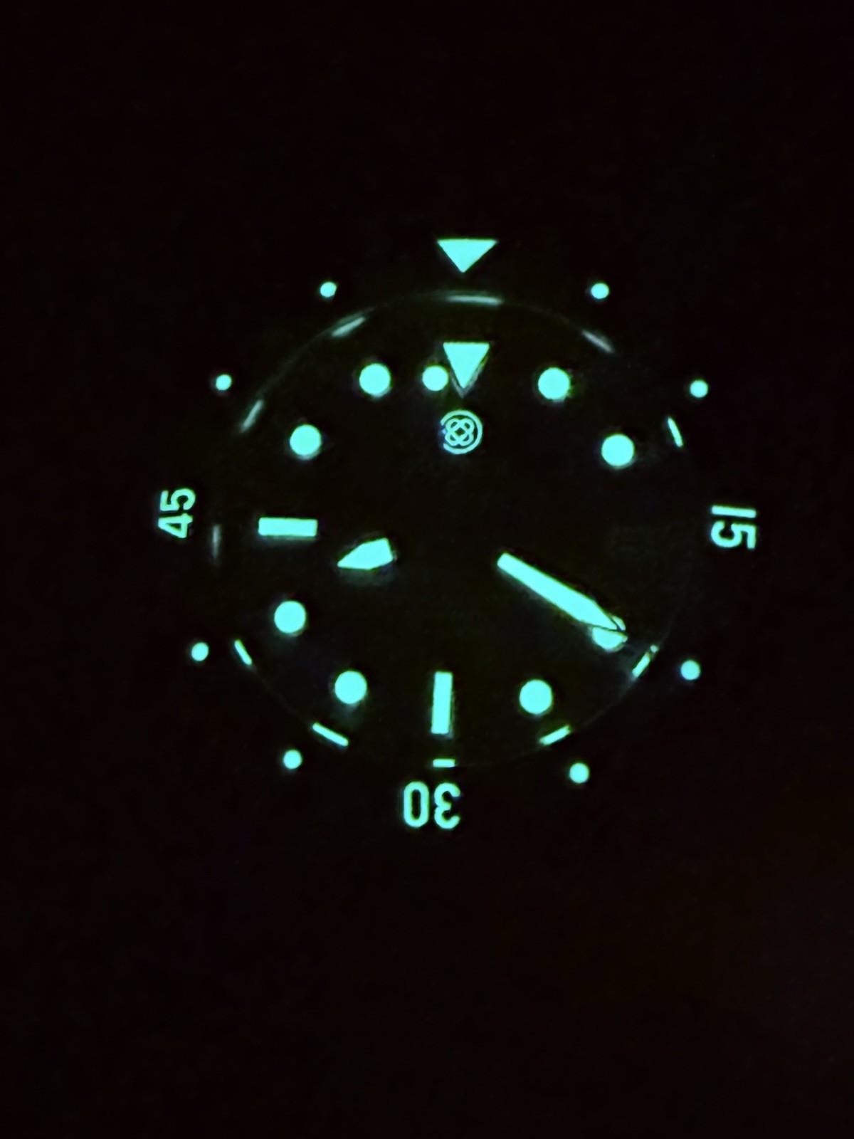 Deep Blue SKIN DIVER 300 40MM AUTO VINTAGE DIVE WATCH-ROUND HOUR MARKERS‼️NEW‼️