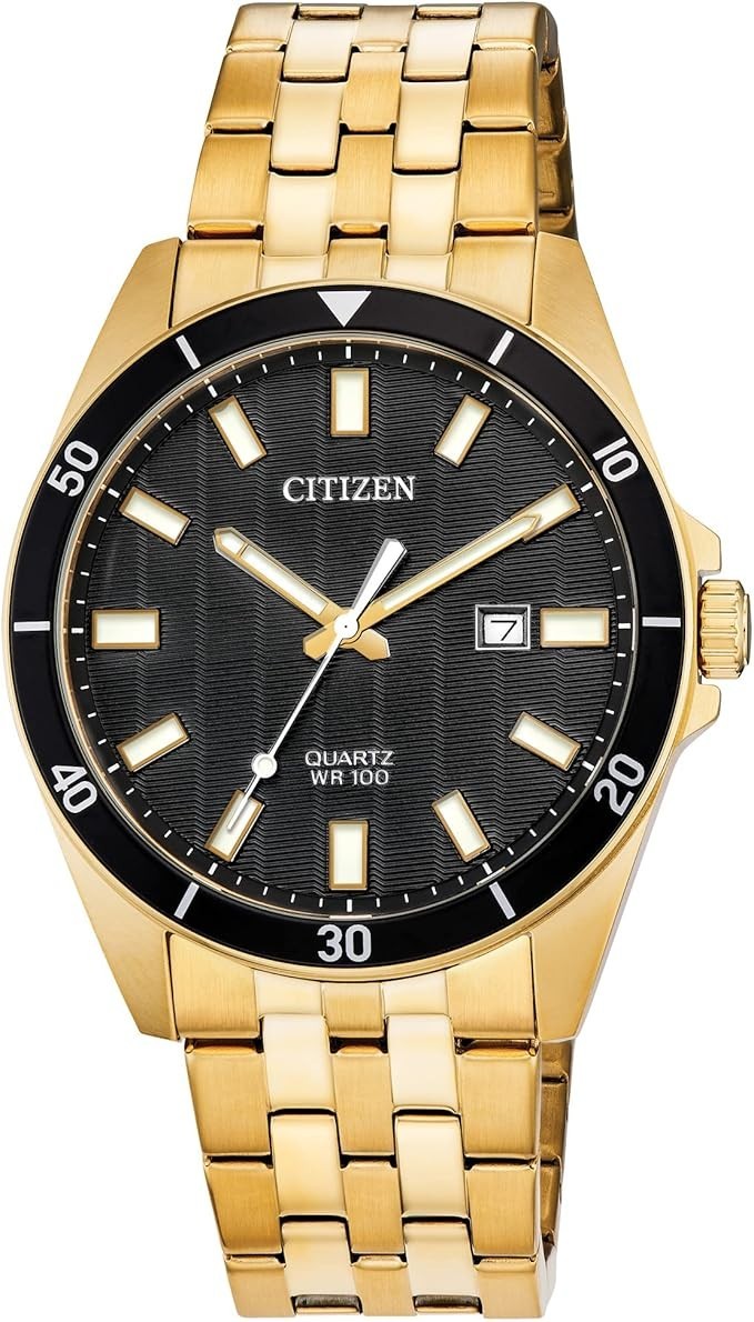 NEW Citizen Quartz Black Dial Men’s Watch BI5052-59E FAST FREE SHIPPING