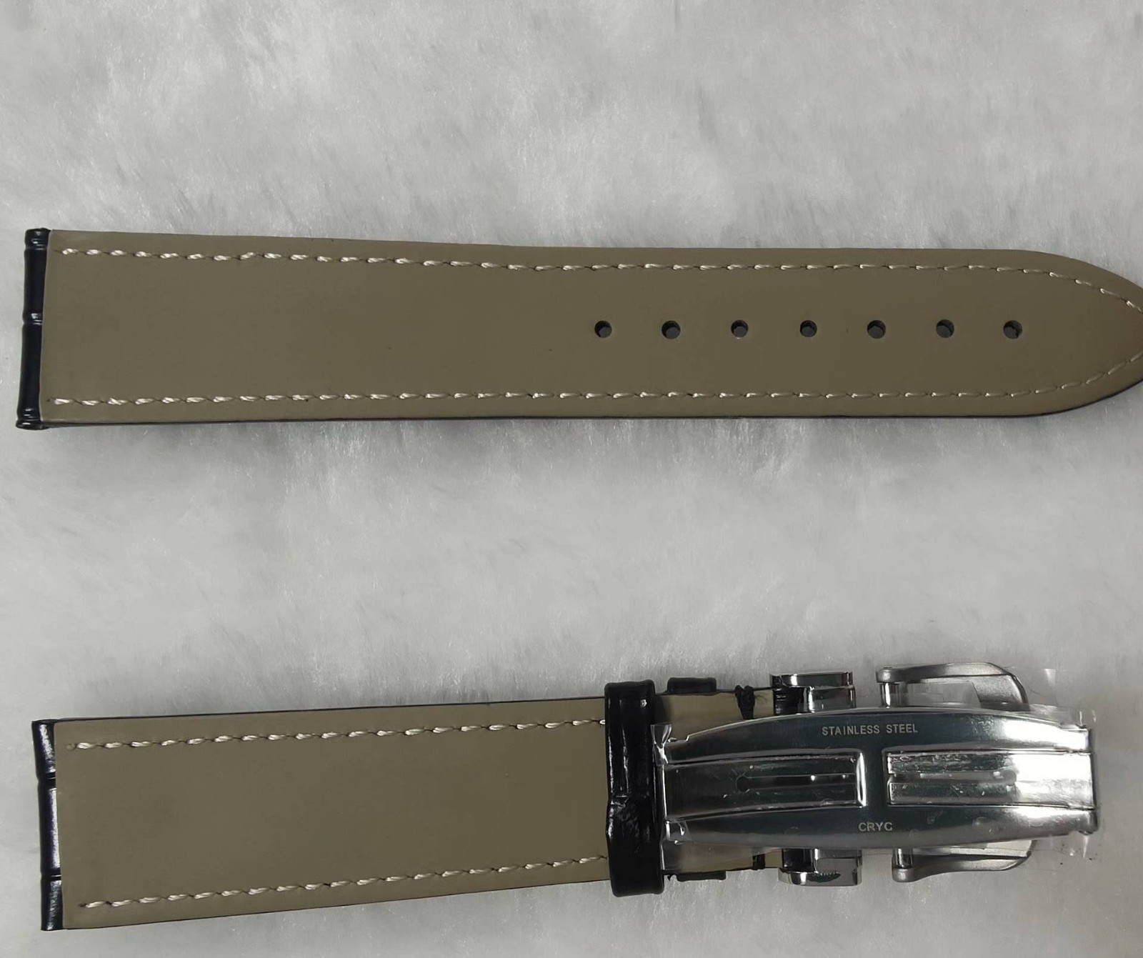 14 16 17 18 19 20mm Leather Watch Band Strap Fits Jaeger LeCoultre Watch