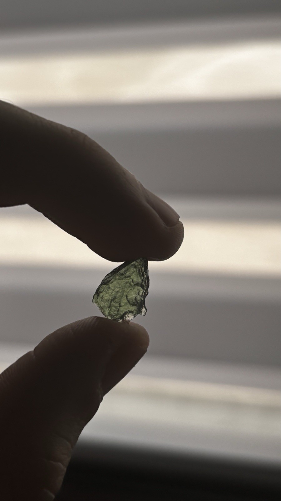Genuine Moldavite Gemstones Lot 5pcs Freeform Translucent Czech Republic 13.5cts