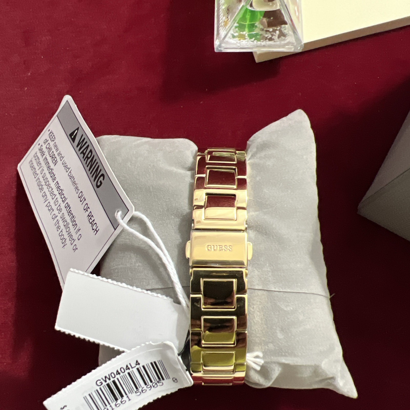 Guess Damen Uhr Armbanduhr DAWN GW0404L4 Edelstahl gold 34mm