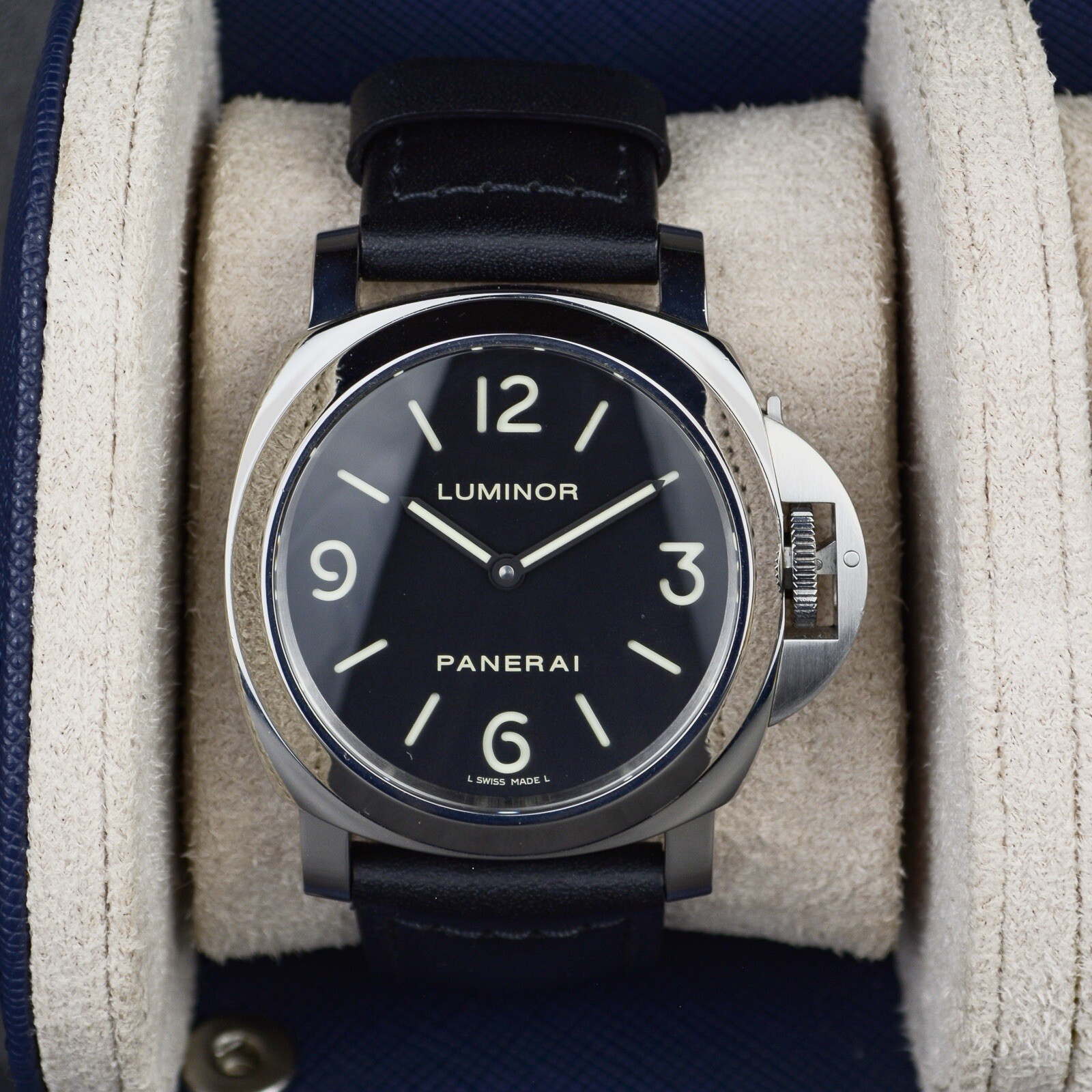 Panerai Luminor PAM00112 PAM 112 – 44mm – Leather Strap – B & P – DISCONTINUED