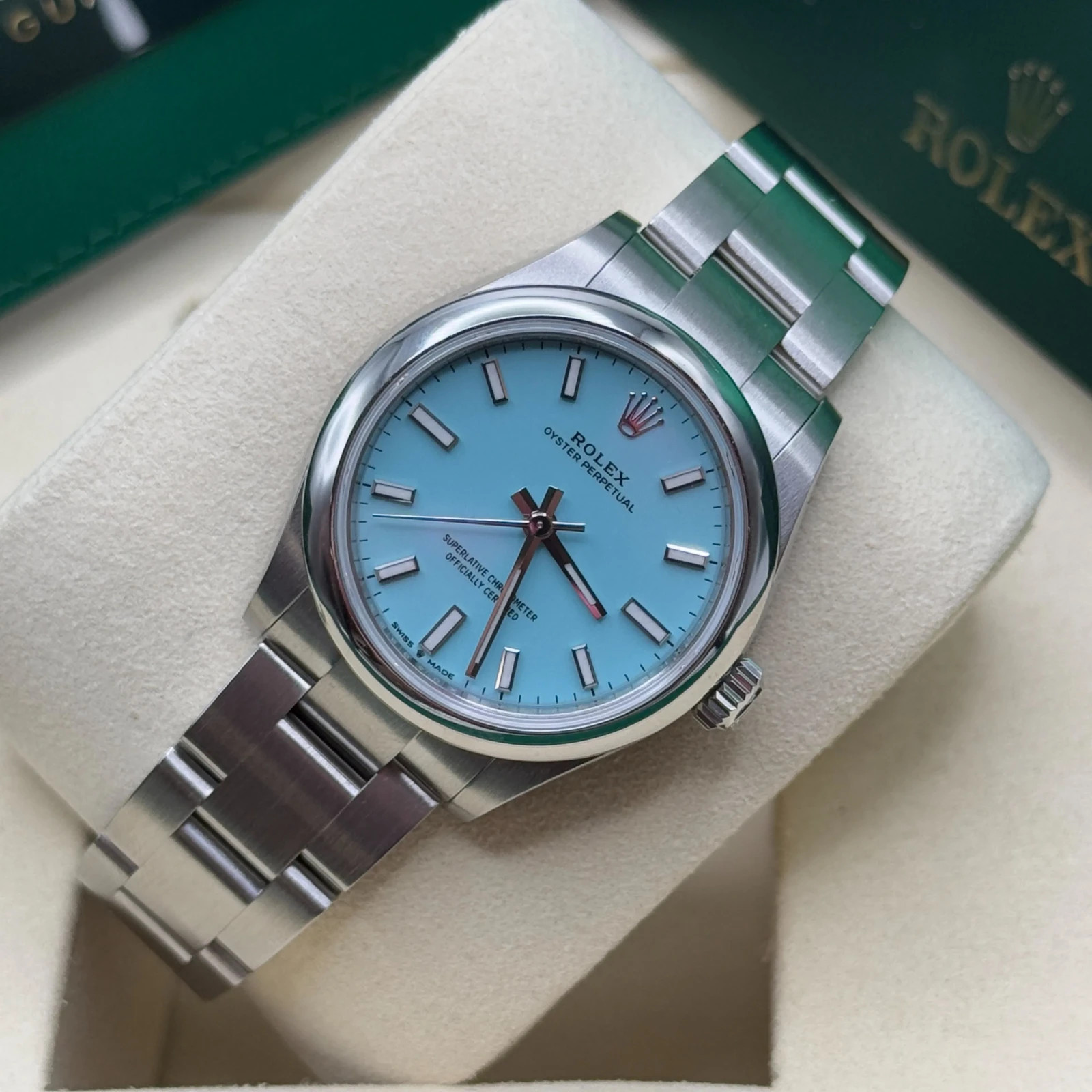 New 2026 Rolex Oyster Perpetual 31mm – Turquoise Dial – Reference 277200