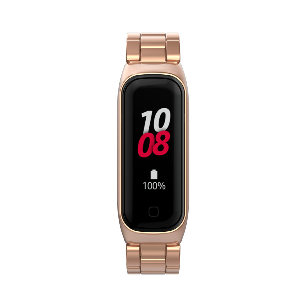 Metal Stainless Steel Band Buckle Wrist Strap for Samsung Galaxy Fit 2 Bracelet