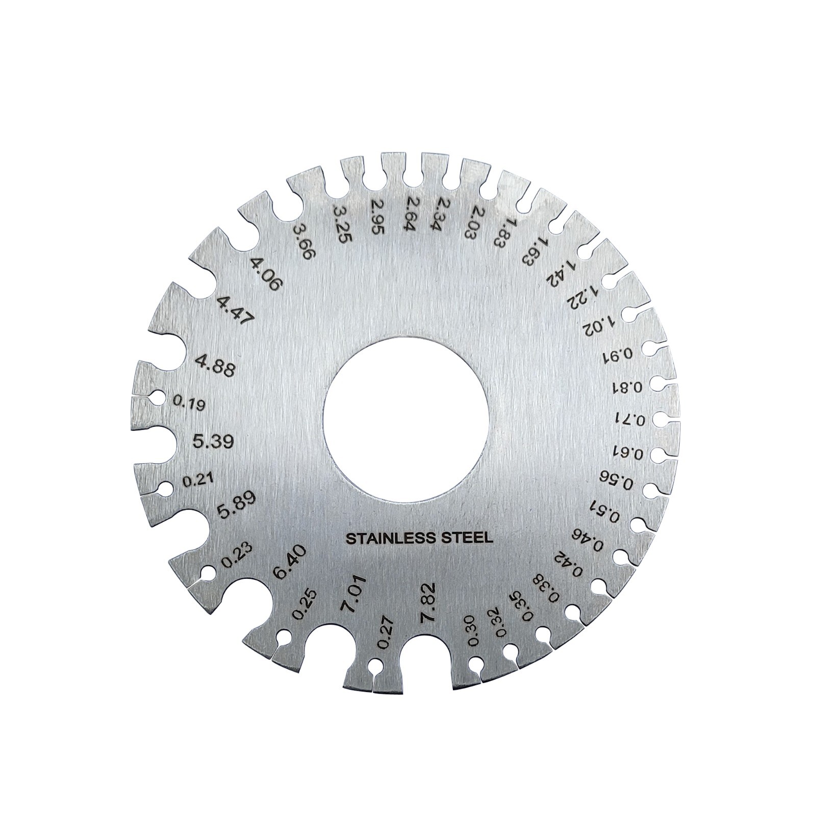 SWG Standard 1-36 Round Wire Diameter Gauge Precision – Measuring Instruments