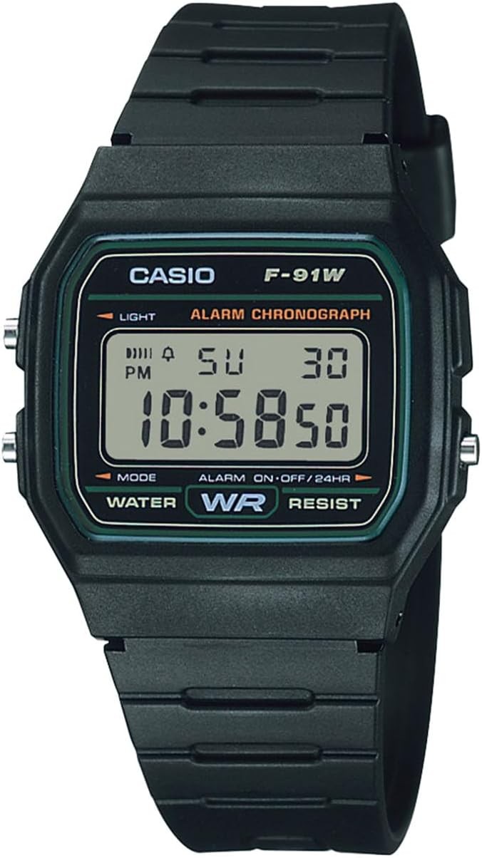 New Casio F-91WS-7A2JF Unisex Watch Gold Japan