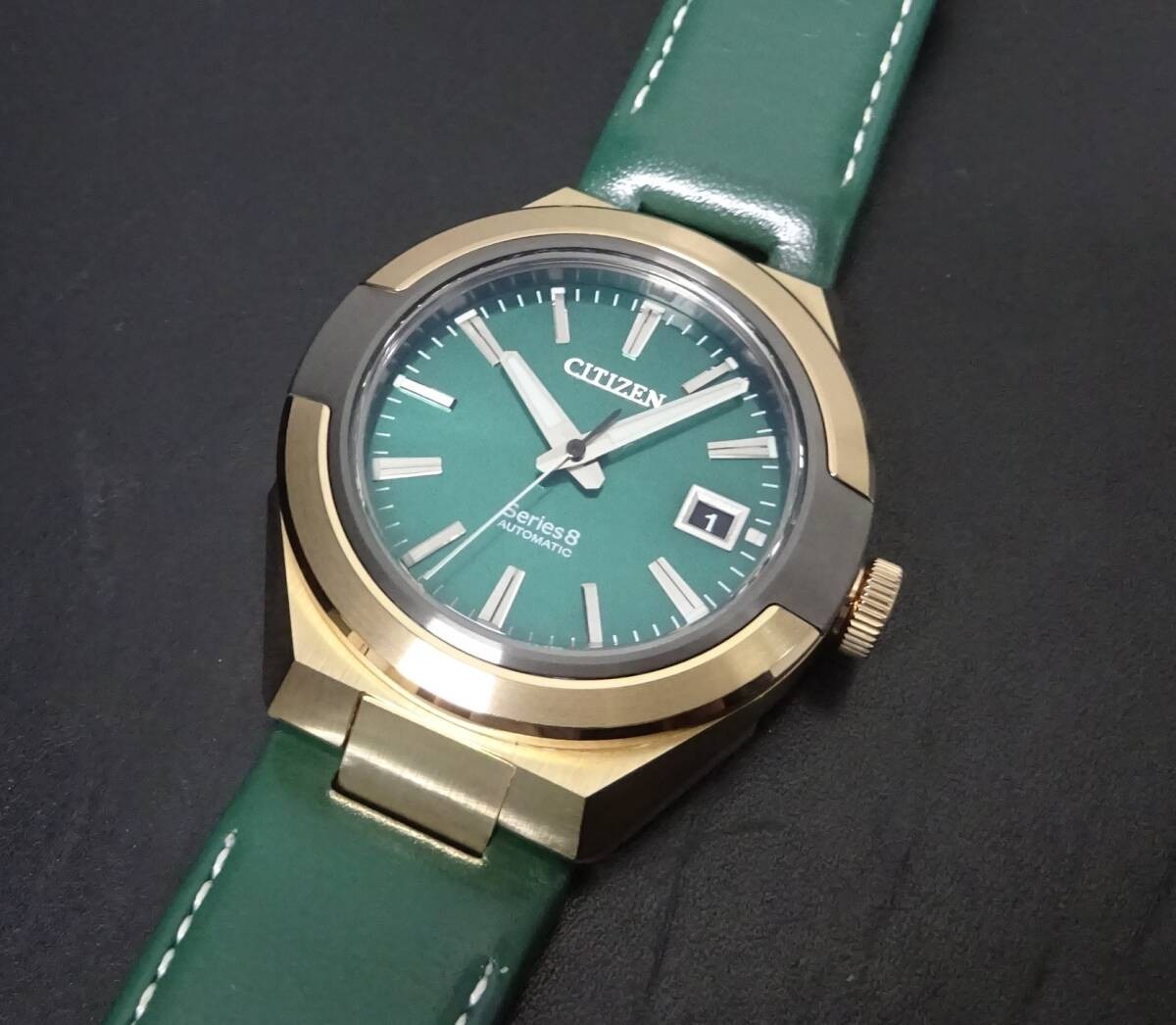 Citizen NA1002-15W Automatic Stainless Steel Green