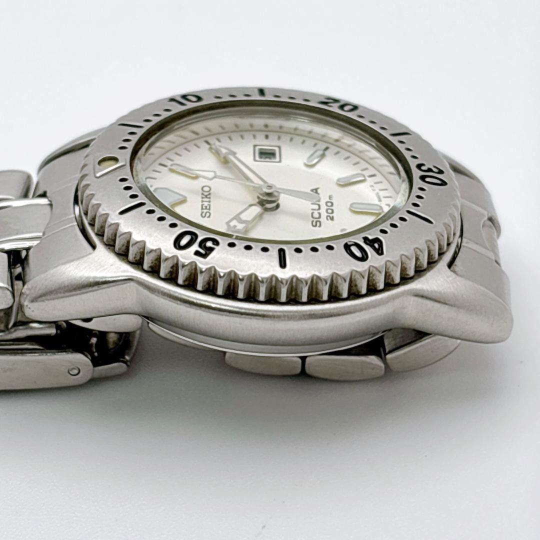[Battery Replaced] SEIKO Scuba 200m Ladies Diver’s Watch 336