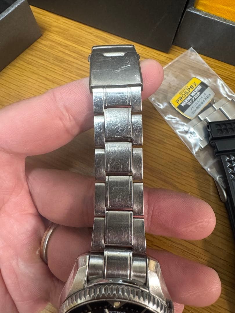 Working SEIKO Prospex Marine Master MM300 SBDX001 8L35 Automatic Diver Watch