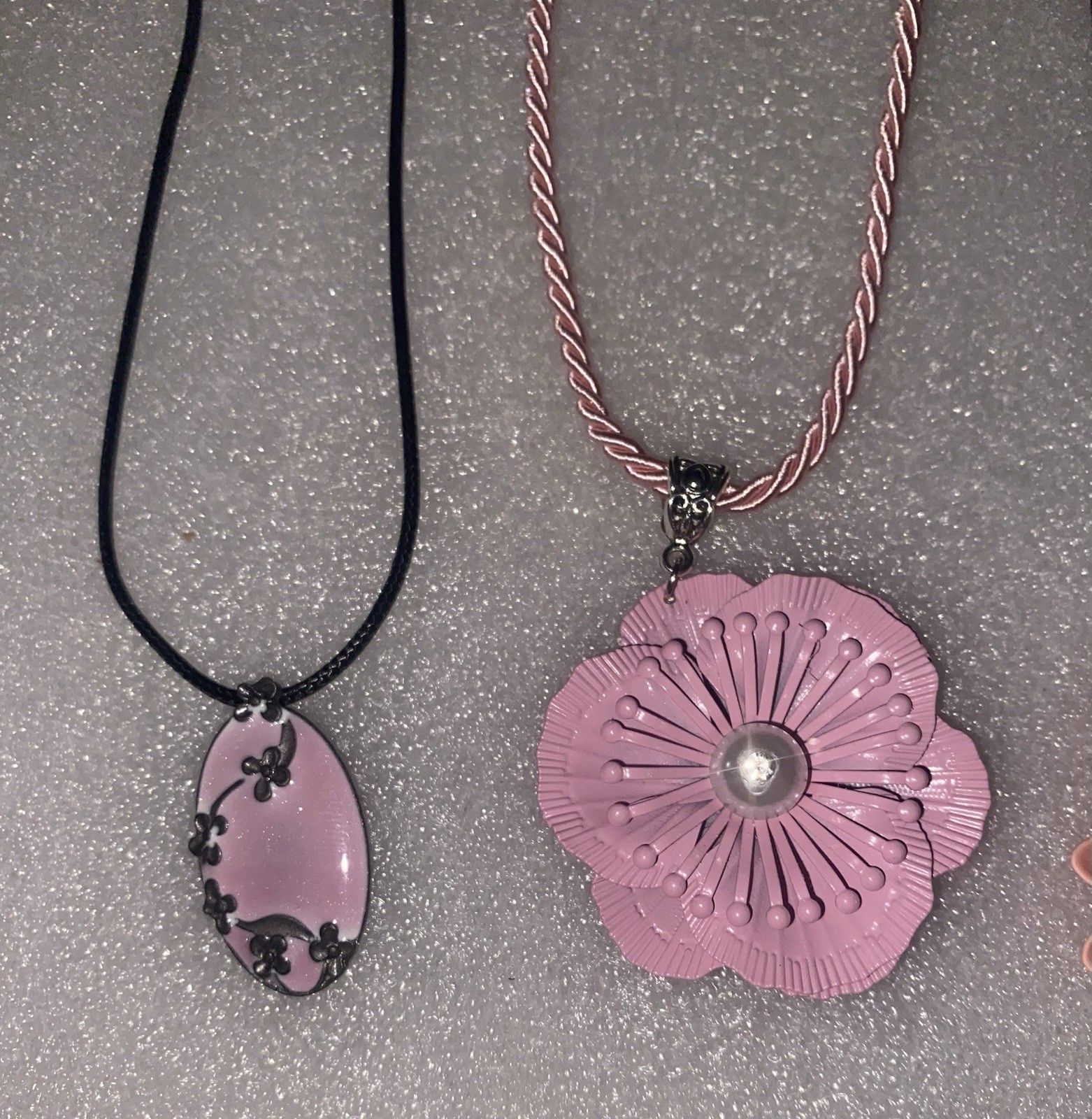 Women’s Fashion Jewelry Mixed Lot 6pc Necklaces & Cameo Earrings Metal Plastic