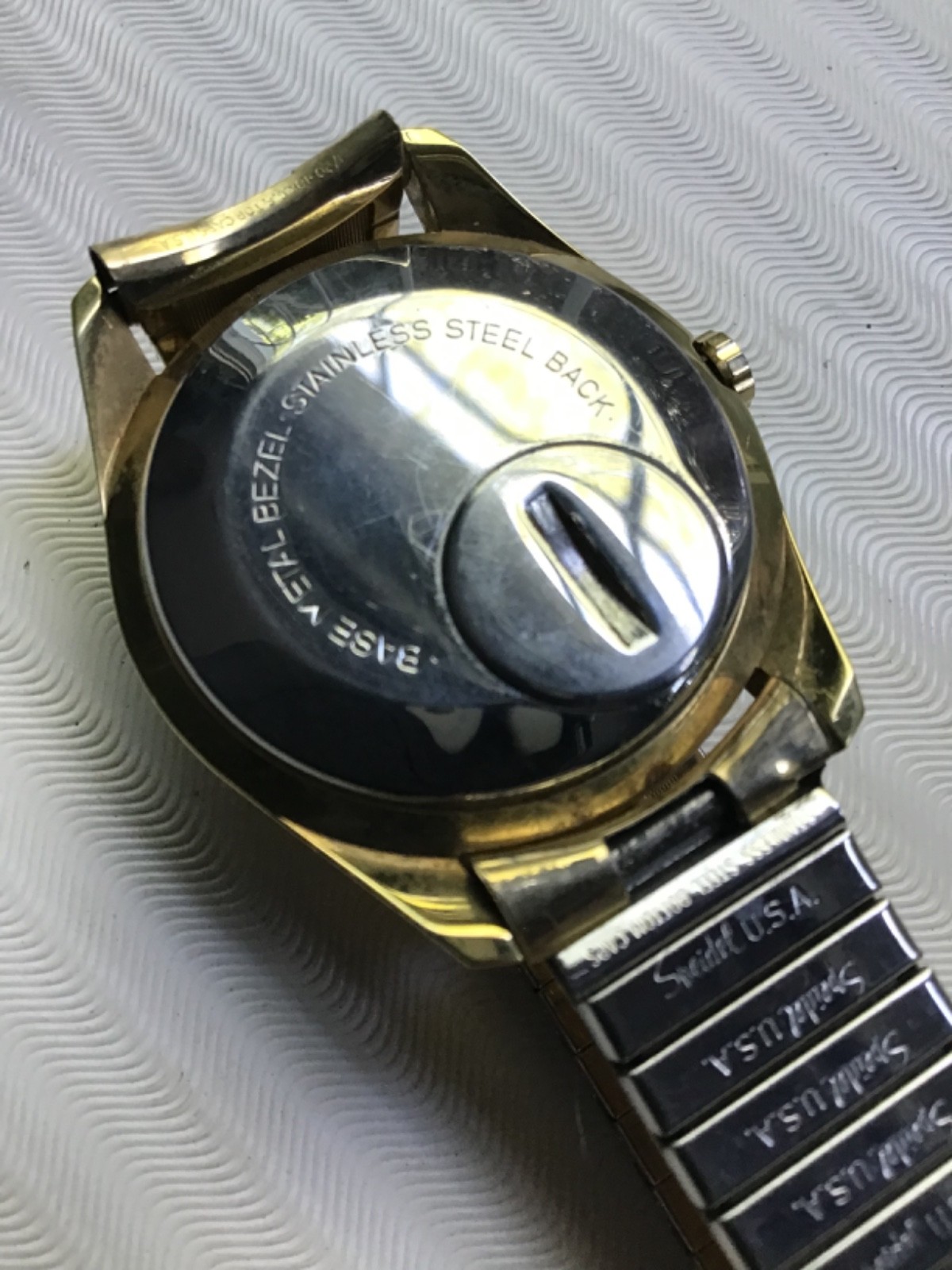 1973 Plymouth National Trouble Shooter Contest Mens Wrist Watch Mopar ORIGINAL!