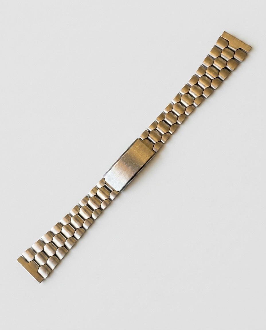 Bracelet de montre vintage en acier inoxydable