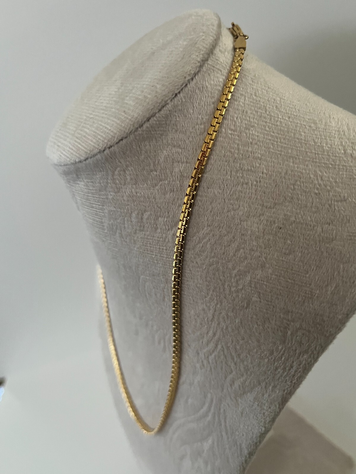 Male and Female Gold Plated Stainless Steel Necklace