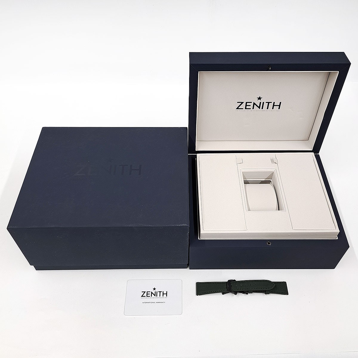 ZENITH 49.4000.3620/21.I001 Black Case Size 40mm Men’s Used Watch #71015