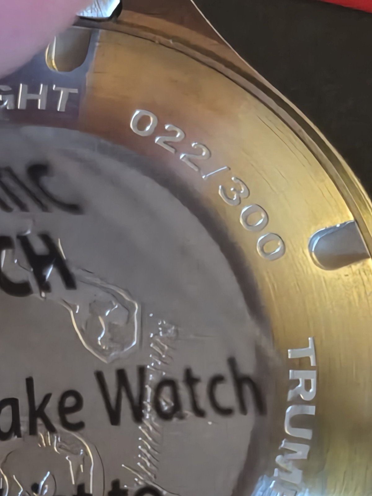 Rare Authentic Trump Fight Watch Limited Presidential White House VIP Edition!