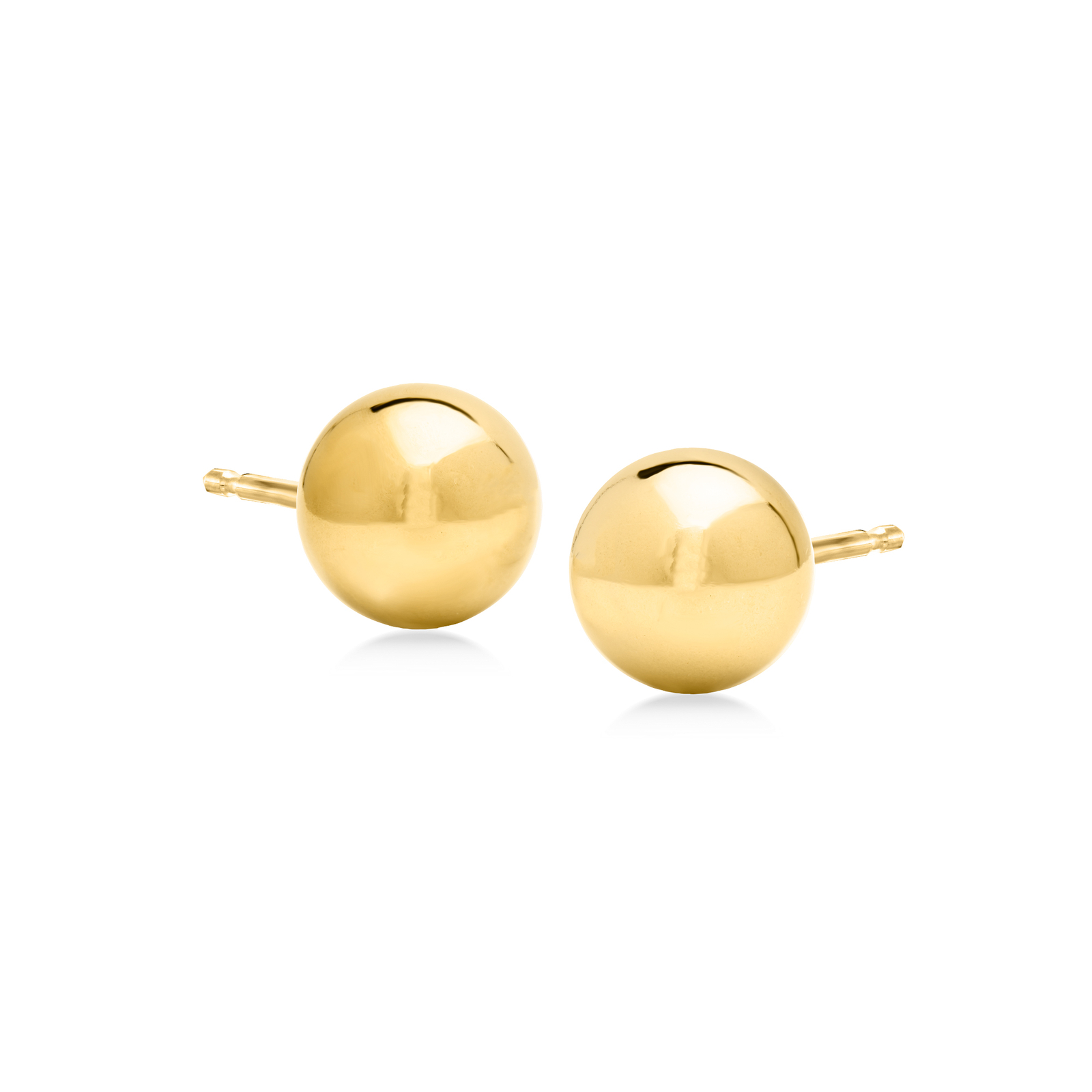 Ross-Simons 8mm 14kt Yellow Gold Ball Stud Earrings
