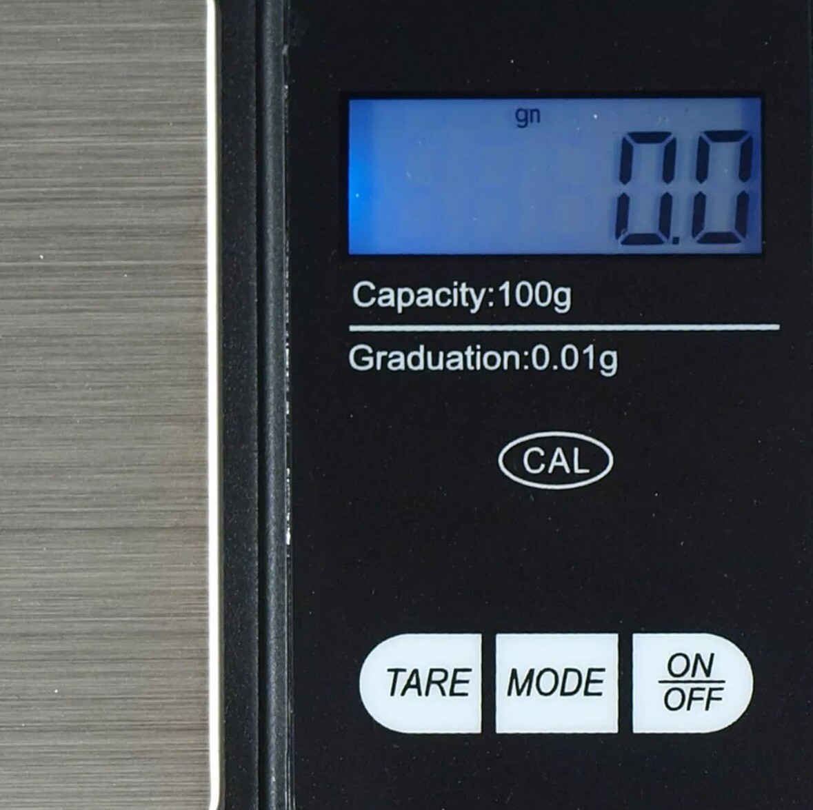 Digital Pocket Scale 0.01 Precision Jewelry Gold Silver Coin Gram 100g x 0.01g