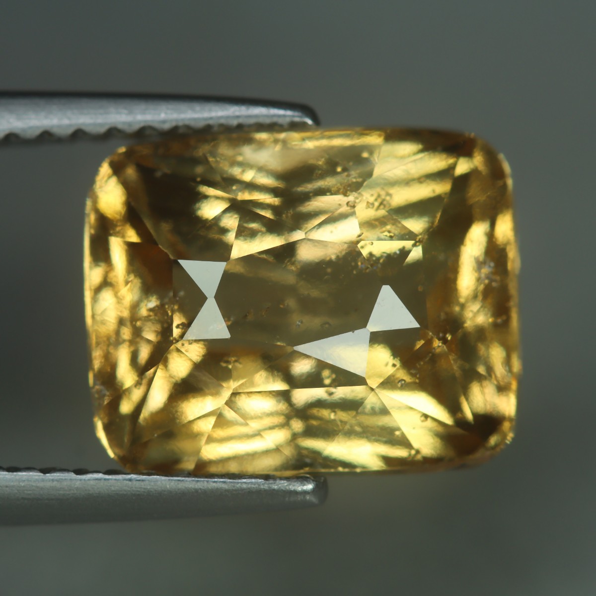 6.45 Cts_Great Rare Mine_100 % Natural Unheated Yellow Grossular Garnet_Tanzania