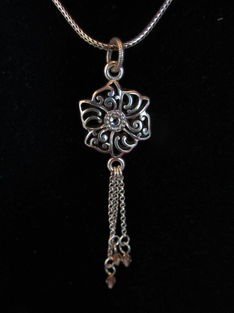 BRAND NEW BRIGHTON ISADORA J46352 FLOWER FLORAL NECKLACE