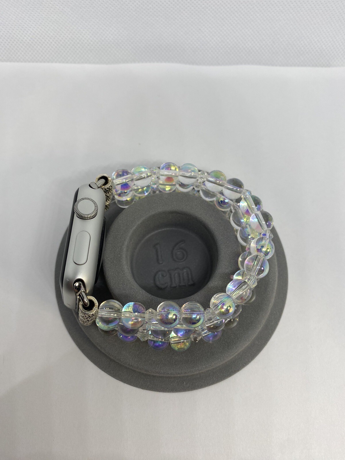 Apple Watch Slip On Wristband With Dazzling Color Glass Beads 38mm, 40mm, 41mm