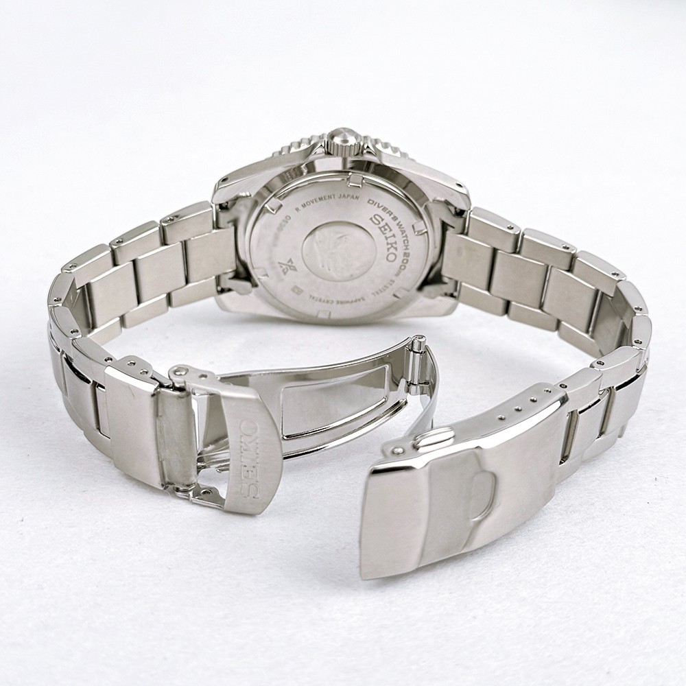 Seiko Prospex Sea Men’s Solar Brown Dial Diver Stainless Watch SNE571