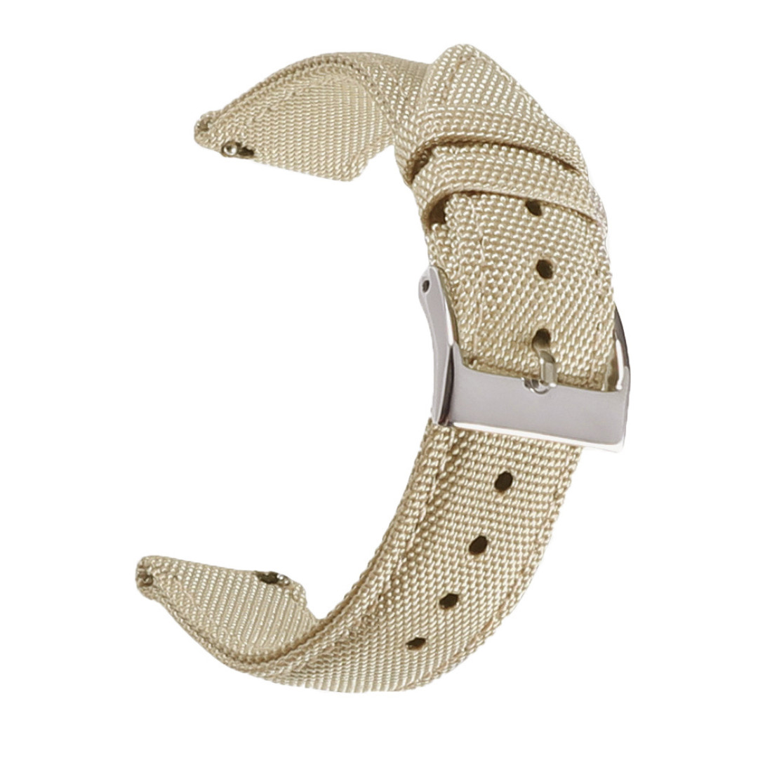 18mm 19mm 20mm 21mm 22mm 24mm Waterproof Sailcloth Watch Strap Two-Sided Nylon