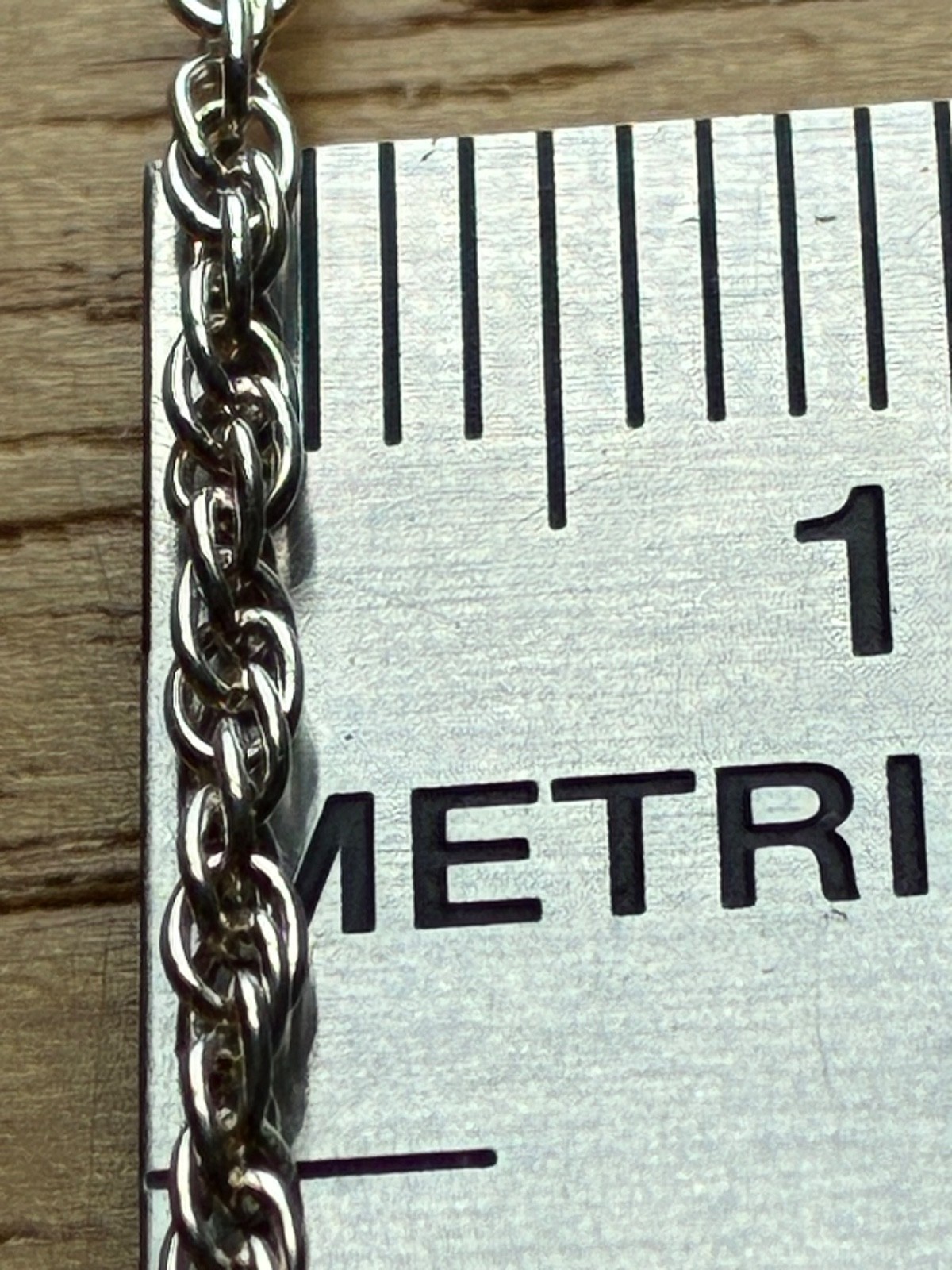 24 Inch Stamped 925 Sterling Silver 2mm Wide 4 Grams Twisted Rope Chain Necklace