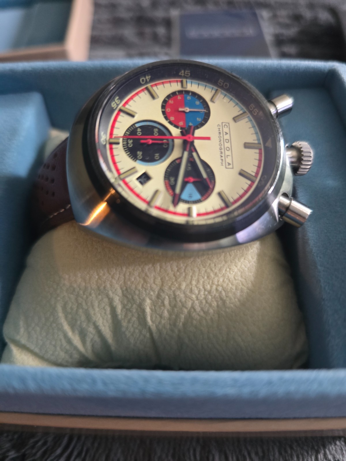 Cadola Men’s 42mm Testa Di Toro Chronograph 917k Limited Edition CD-1058-04