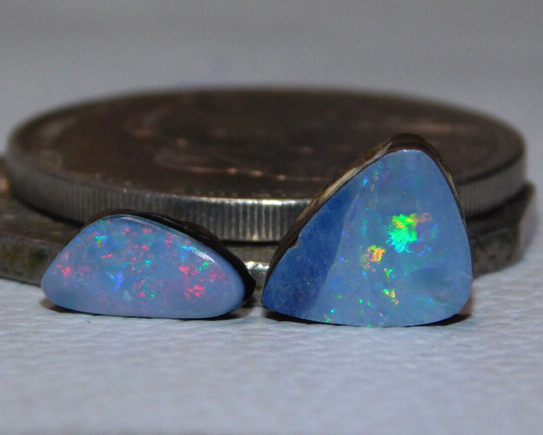 9.45 CT Doublet Australian Fire Opal Natural Gemstone Cabochon AA+ Quallity