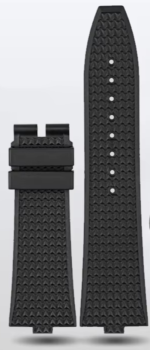 7mm Rubber Watch Band Fits Vacheron Constantin 450 Cross Sea 4500V 5500v 7900v