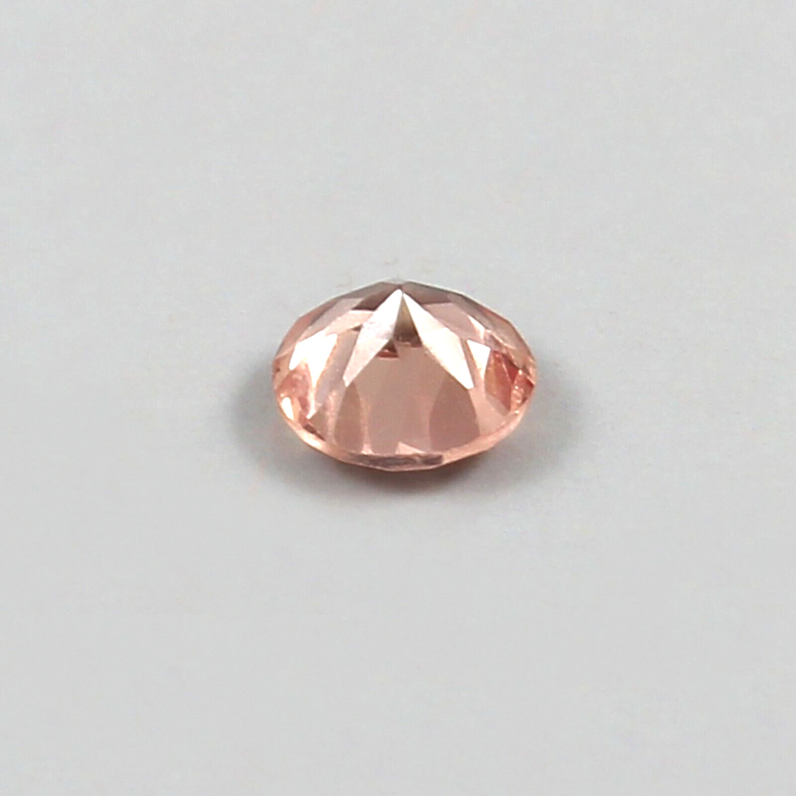AAA Natural Flawless Ceylon Padparadscha Sapphire Loose Round Gemstone Cut 4x4mm