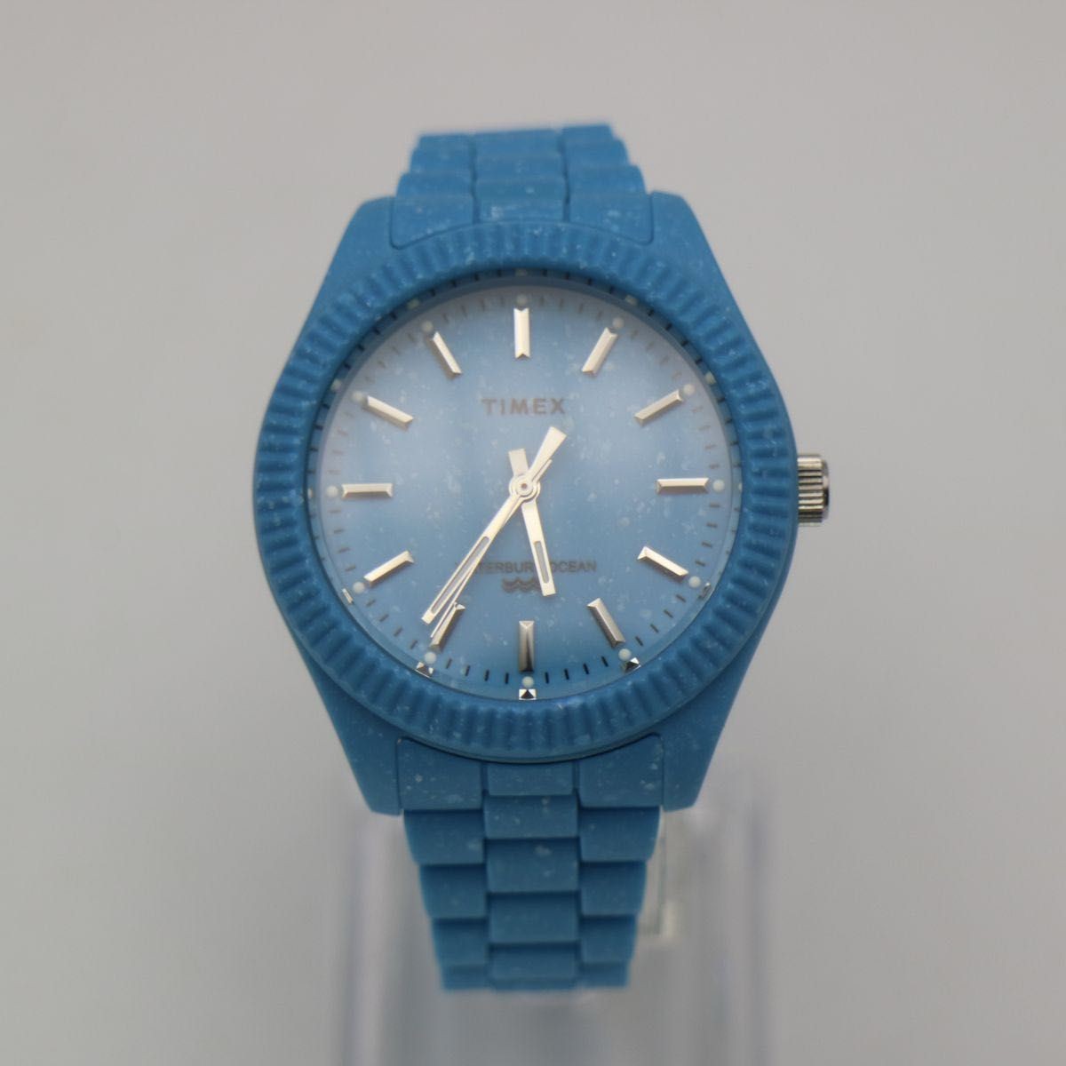 Working TIMEX Watch TW2V33000 Waterbury Timex Blue Quartz Analog Quartz Watch