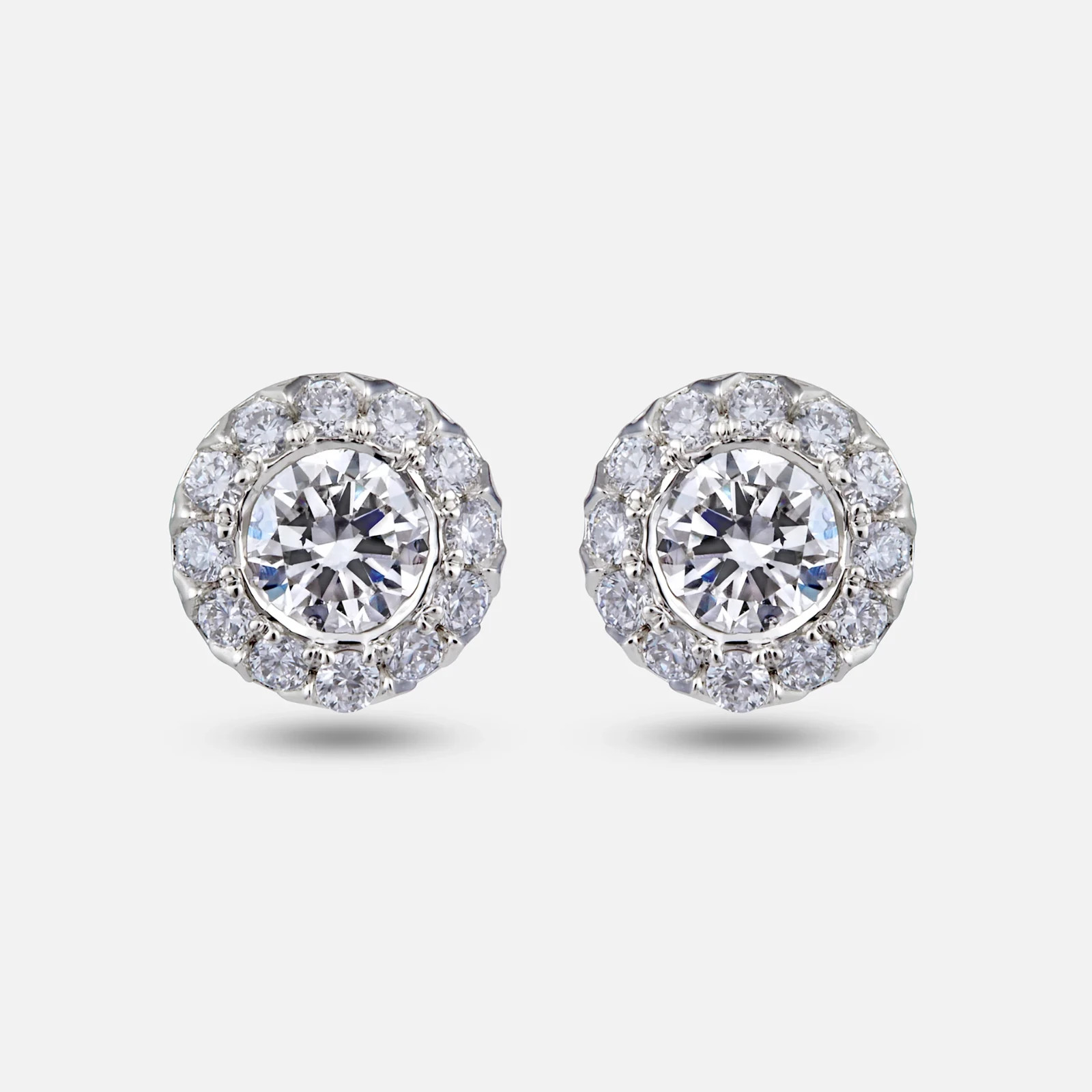 Elite Emerald & Diamond studs – 0.820 Total ct. Lab Grown Diamond