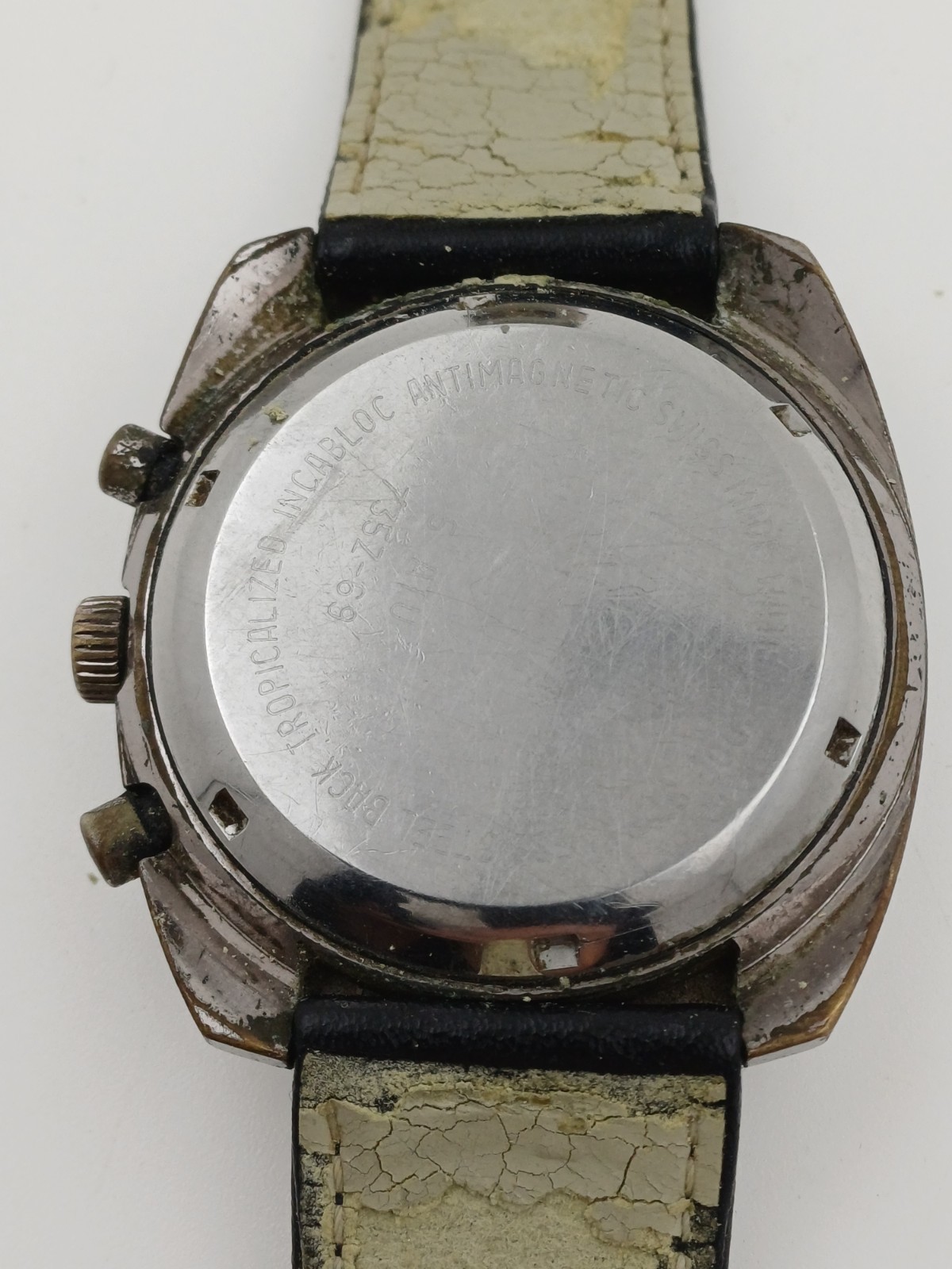 Vintage Sandoz Chronograph 7733 Valjoux Movement Spares Or Repair Swiss Made