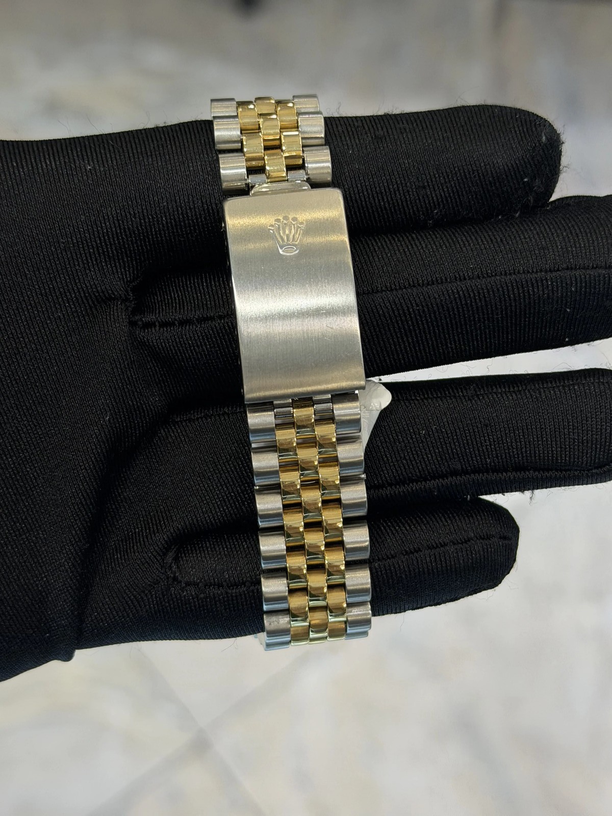 Rolex S617361 Black Dial on Jubilee 16713 with Box