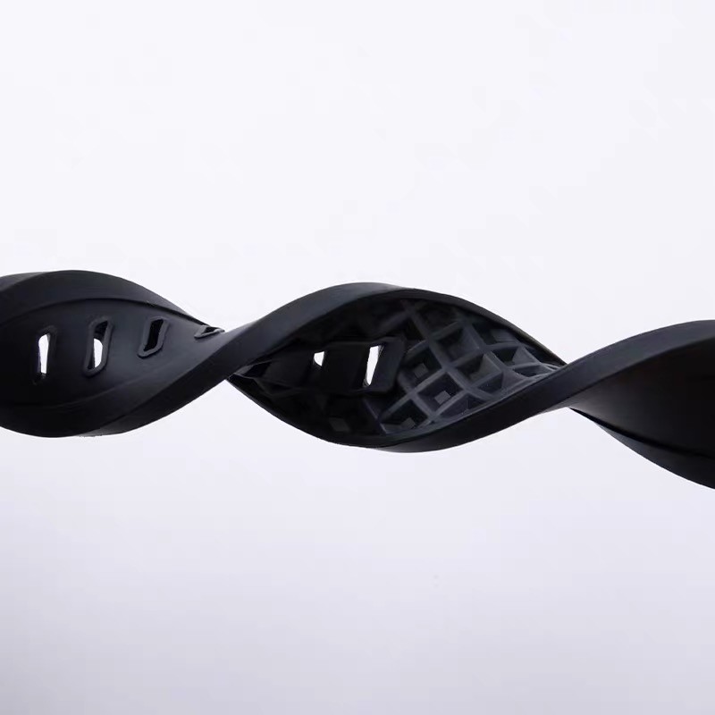 Black Strap for IWC Aquatimer 2000 Rubber Quick-Release System – 22mm