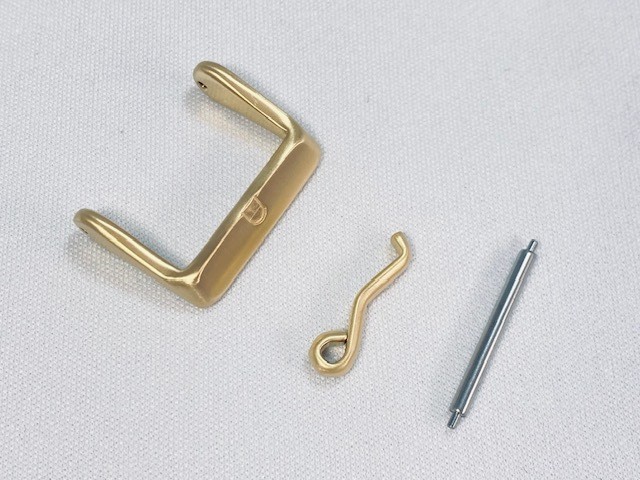 Seiko Genuine 20mm Titanium Gold Buckle AA08WTE05B for SBBN051 S23635J1