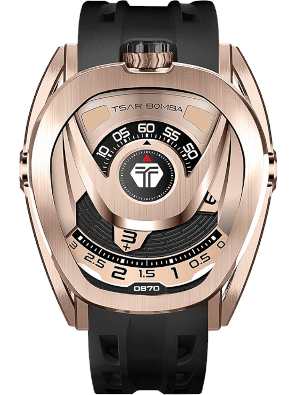 Tsar Bomba TB8213A-07(1+2)SET Mens Watch Reactor Interchangeable Automatic Wa…