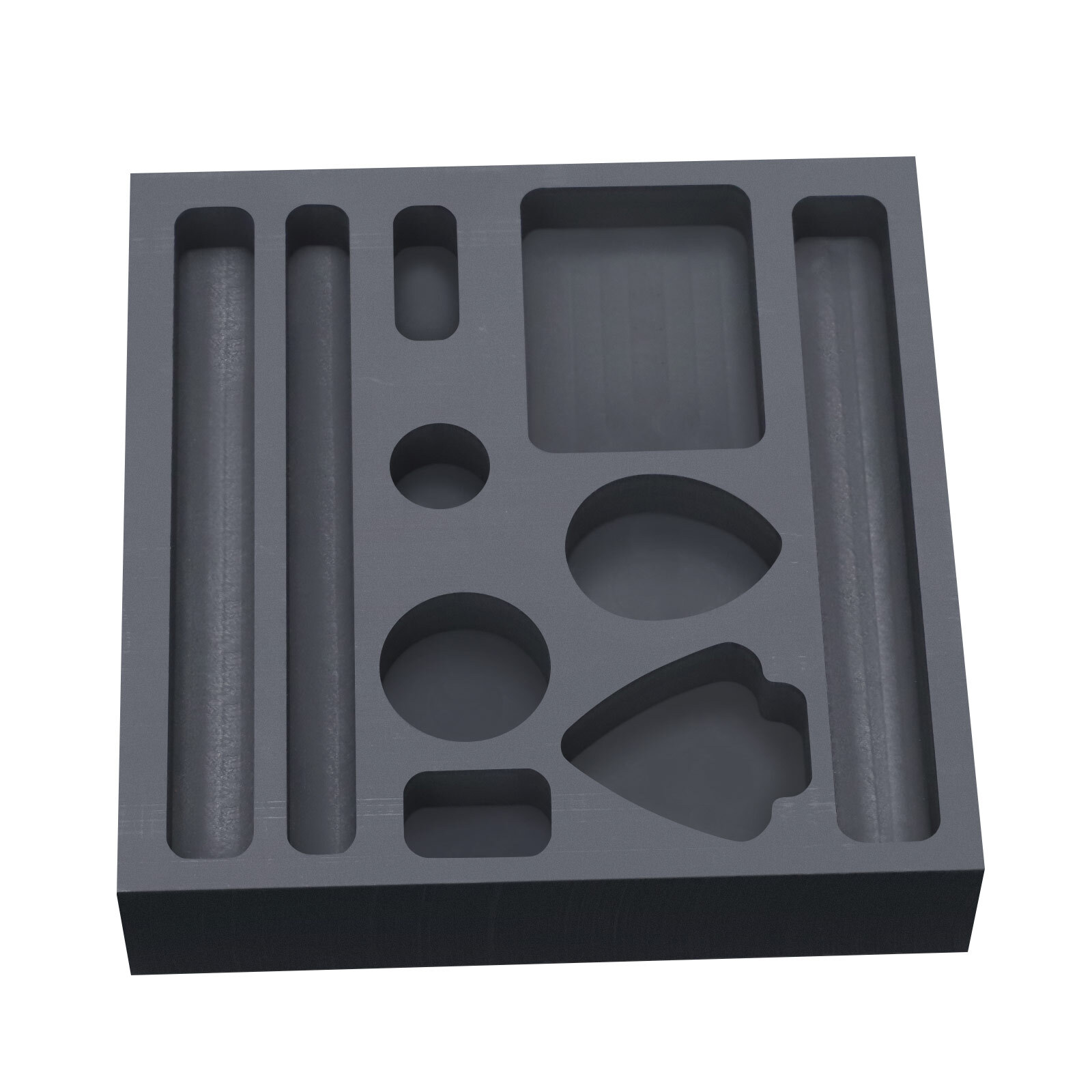 Graphite Ingot Casting Mold Combo Mould For Melting Refining Gold/Silver/Copper
