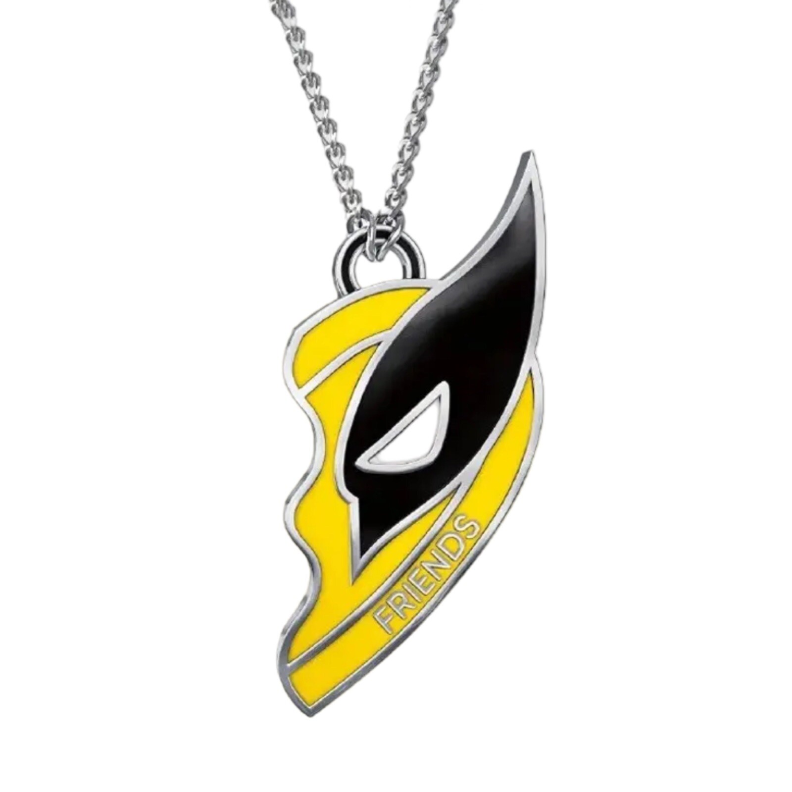 Deadpool & Wolverine Best Friends Friendship Necklace inspired Marvel Superhero