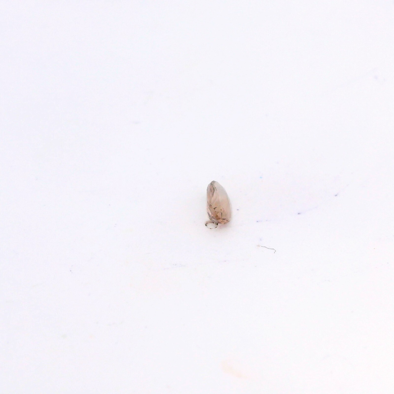 0.09ct Loose Oval Cut Light Smokey Quartz 6 x 4mm