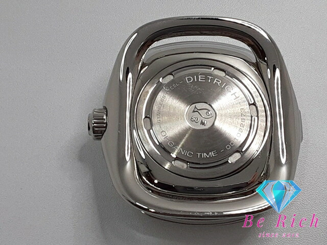 Dietrich Organic Time Ot-3 Automatic SS Gray Dial 44mm Grade AB Used Watch Men’s